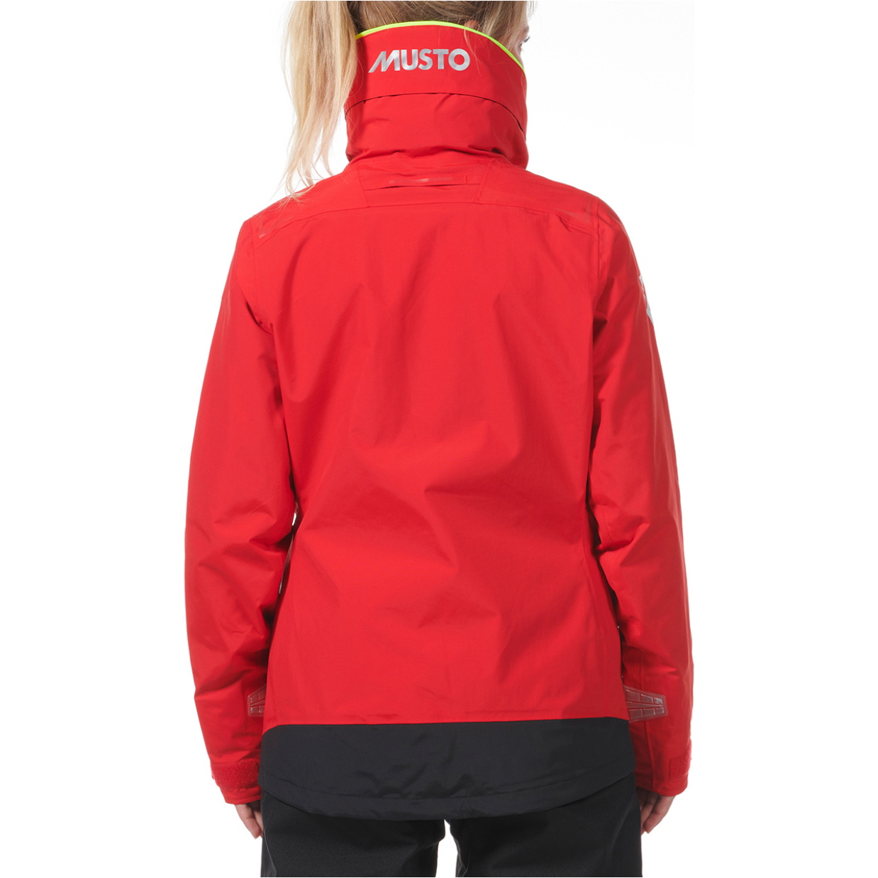 2026 Musto Mujer Br1 Chaqueta Channel 82405 - Rojo Verdadero